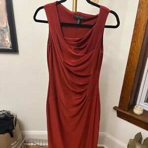 Ralph Lauren size 8 women’s red dress